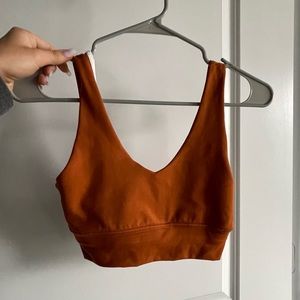 Ethos crop top, open back